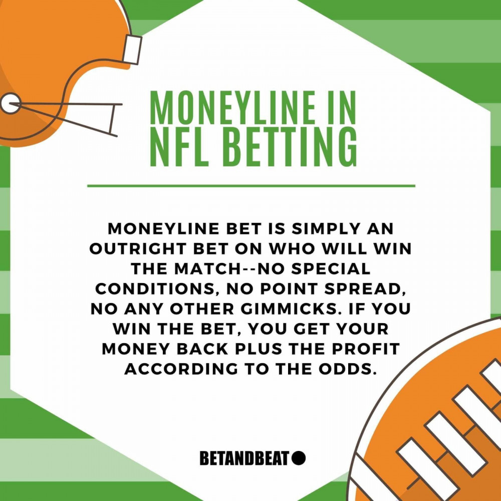 What is NFL moneyline betting