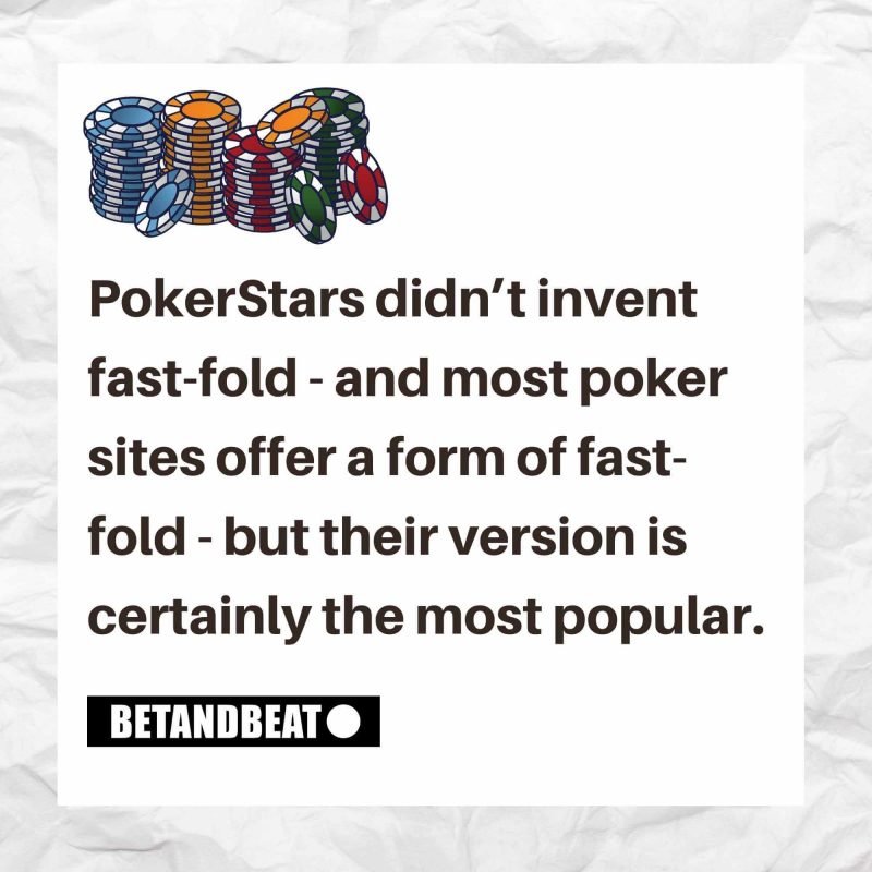 PokerStars Zoom is PokerStars' own version of fast-fold poker.