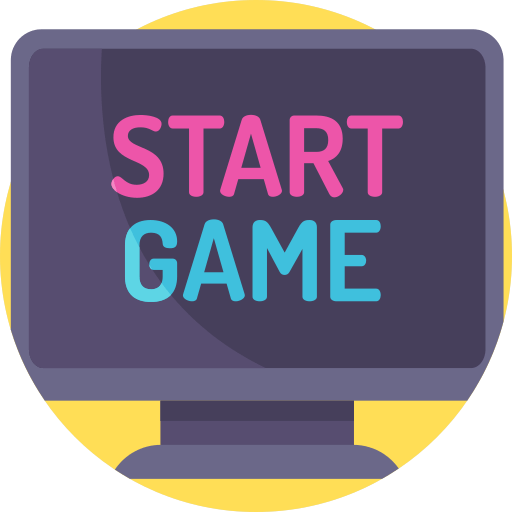 A computer screen displaying the words "Start Game"
