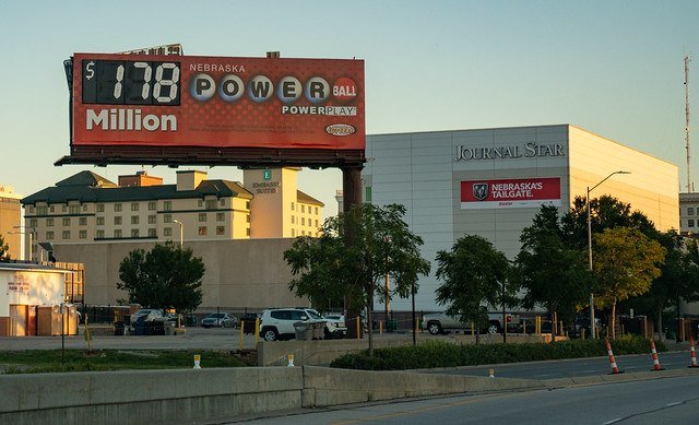 Powerball Jackpot Billboard