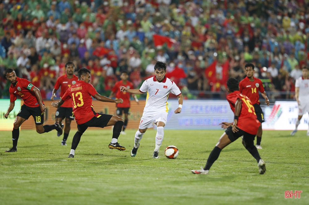 Những hình ảnh ấn tượng trong trận thắng của U23 Việt Nam trước Đông Timor