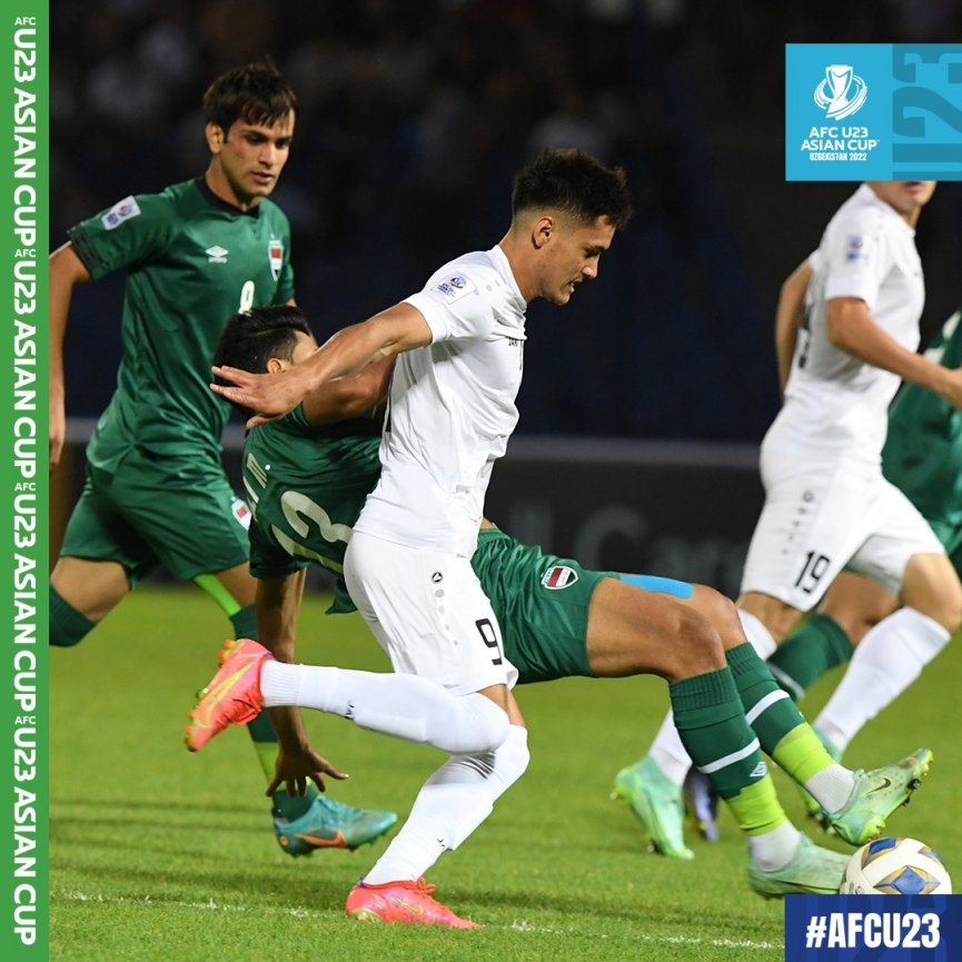 U23 Uzbekistan thắng kịch tính dù mất người từ phút 13