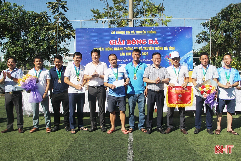 FC Viettel Hà Tĩnh vô địch Giải Bóng đá ngành TT&TT Hà Tĩnh