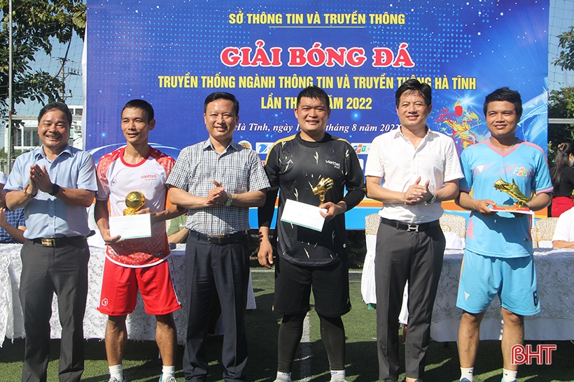 FC Viettel Hà Tĩnh vô địch Giải Bóng đá ngành TT&TT Hà Tĩnh