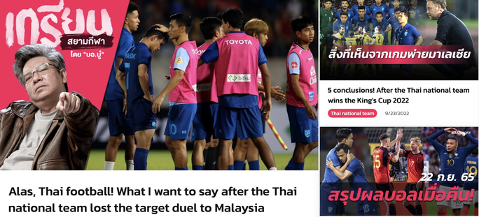 Truyền thông Thái Lan công kích thất bại của đội chủ nhà King’s Cup