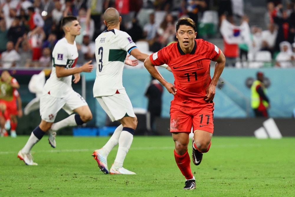 Hàn Quốc vào vòng 16 đội sau màn lội ngược dòng trước Bồ Đào Nha
