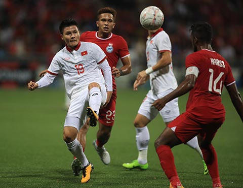 Kết quả Singapore 0-0 Việt Nam: Bất lực trên đất khách