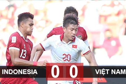 ĐT Việt Nam hòa Indonesia ở bán kết lượt đi AFF Cup 2022